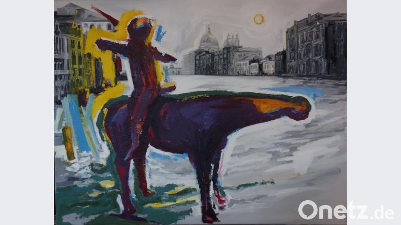 "Venedig", eine eigenwillig-interessante Ausdrucksweise von Toni Eichinger Bild: ubb