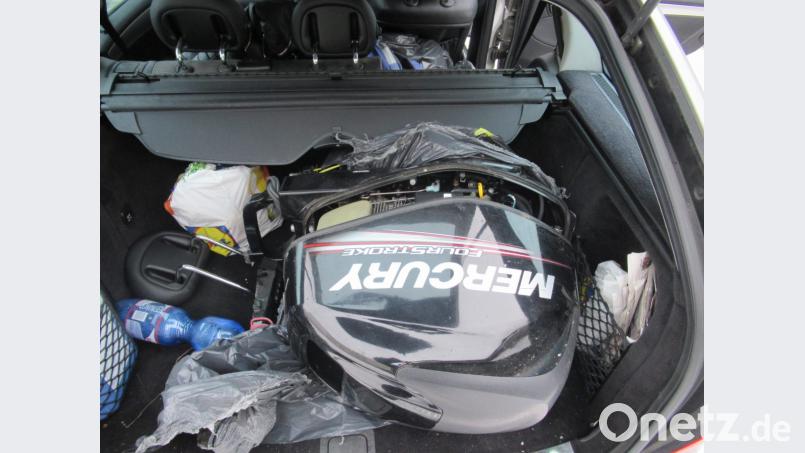 Die gestohlenen Außenbordmotoren. Bild: exb