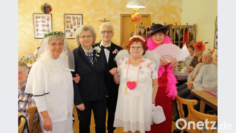 Das Organisationsteam erfreute die Senioren mit vielen gelungenen Einlagen Bild: bjo