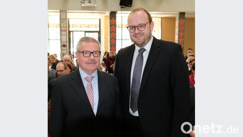 Für den Landkreis als Sachaufwandsträger der Schule dankte Landrat Andreas Meier. Bild: do