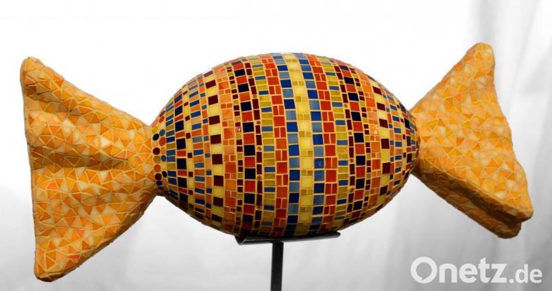 Ein Riesenzuckerl - aber nicht zum Verzehr geeignet. Bild: tr