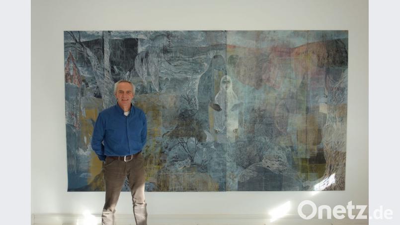 Jonas Höschl ist Jahrgang 1995 und zeigt: Die Druckgrafik ist hochaktuell. Er stellt ab Sonntag gemeinsam mit anderen Künstlern im Oberpfälzer Künstlerhaus in Schwandorf aus. Bild: Susanne Wolke