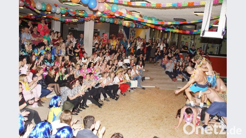 Sportlerball in der Schulaula Bild: mmj