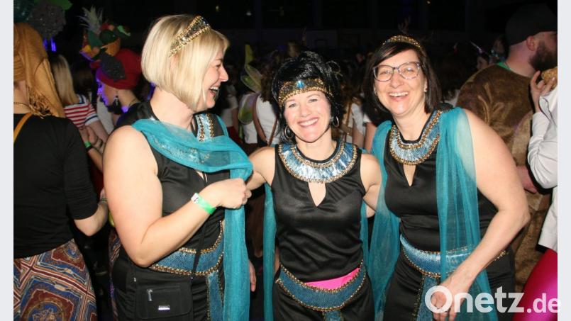 Viel Spaß hatten die Besucherin beim HCL-Fasching. Bild: wro