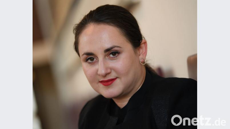 Die Autorin Nino Haratischwili. Bild: Arne Dedert/dpa