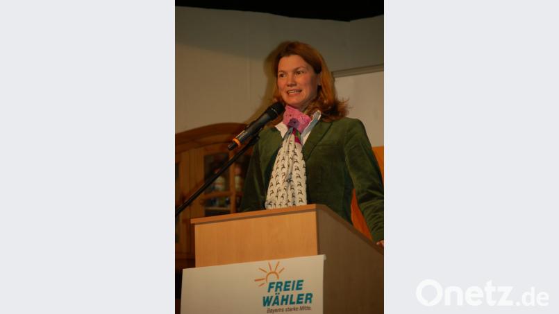 Tanja Schweiger blickte auf das vergangene Jahr zurück. Bild: gib