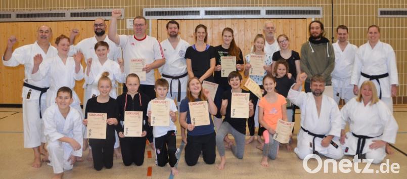 Über das große Interesse des Nachwuchses freuen sich vor allem die Verantwortlichen der Karate-Abteilung. Bild: dob