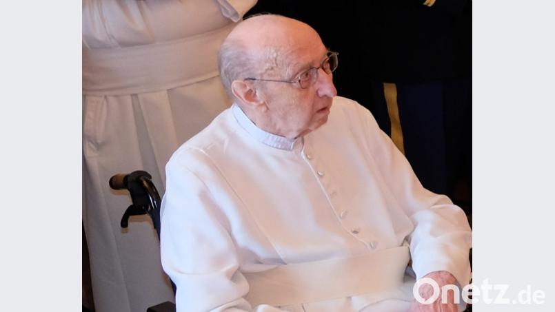 Mit Pater Hermann Wolf, ehemaliger Prior der Prämonstratenser-Abtei Speinshart, verstarb eine große Persönlichkeit der Klostergemeinschaft und der Gemeinde Speinshart. Bild: do