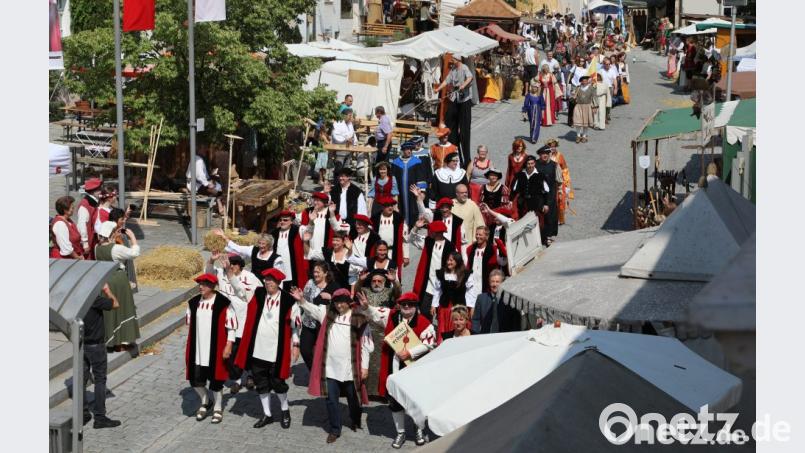 Der mittelalterliche Markt im vergangen Jahr war für die Stadt Nabburg ein Verlustgeschäft. Archivbild: Gerhard Götz