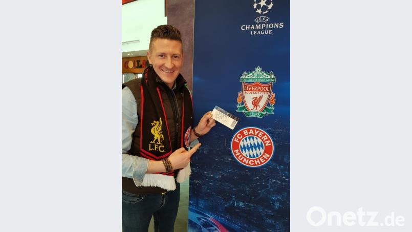 Daniel Rhein aus Atzmannsricht ist schon in Liverpool und freut sich auf den Königsklassen-Kracher. Bild: mr