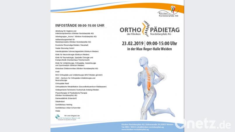 Das Programm des Orthopädietags Bild: exb