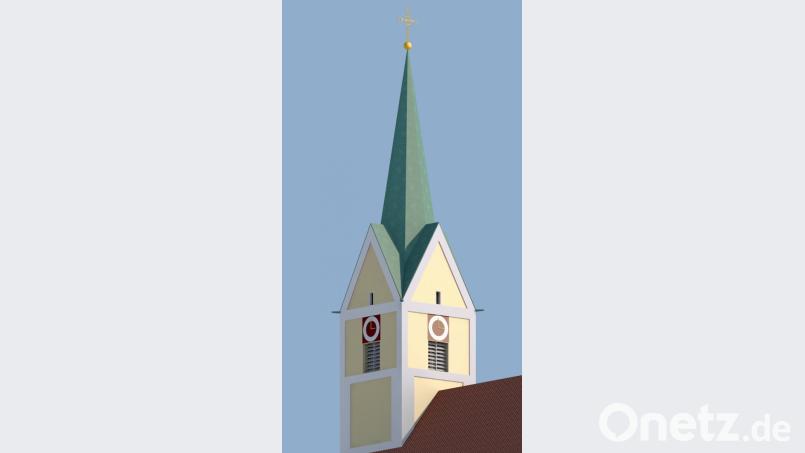 Heuer steht die Kirchturmsanierung der Pfarrkirche St. Margareta in Kemnath a.B. an, in deren Zuge die Kirchturmspitze nach ihrem ursprünglichem Aussehen umgestaltet wird. Bild: ads