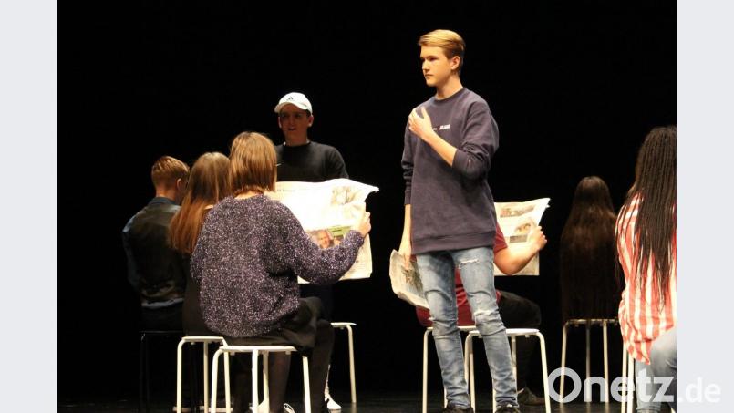 &quot;Deine Mudda&quot;-Witze sind noch zu ertragen bis gegenseitiges Sticheln in gemeines Mobbing ausartet. &quot;Pitypoints&quot; der Mittelstufe des GMG. Bild: Dagmar Williamson