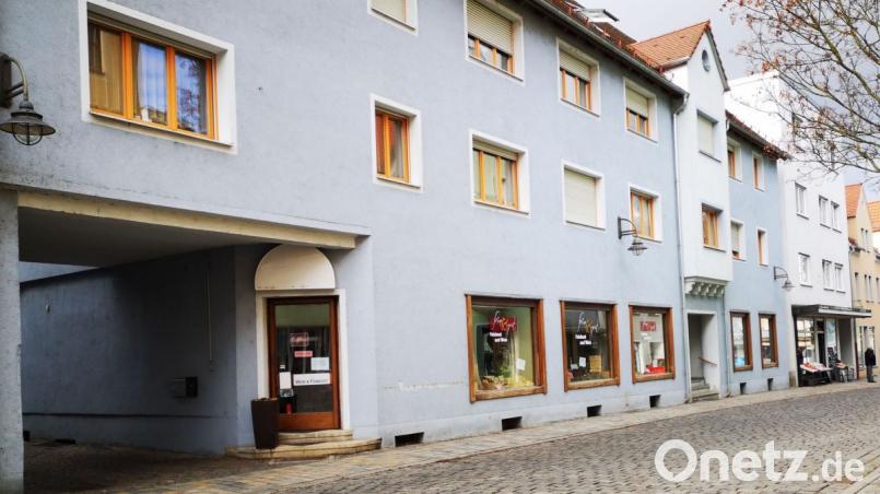 Das Geschäft "Fein und Gut" an der Breite Straße hat geschlossen Bild: Thomas Dobler
