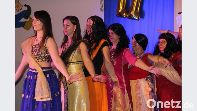 RFF-Fastnachtscocktail mit dem Schautanz "Das sieht doch ein Blinder, Indiana Jones besucht die Inder". Bild: kro