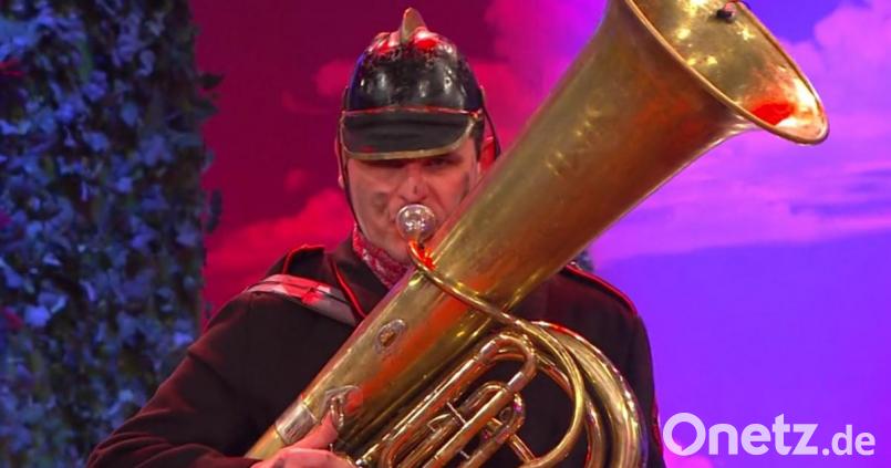 Gerald „Simmi“ Bühring blieben vier Stunden Vorbereitungszeit. Er machte seine Sache toll. Bild: Screenshot BR
