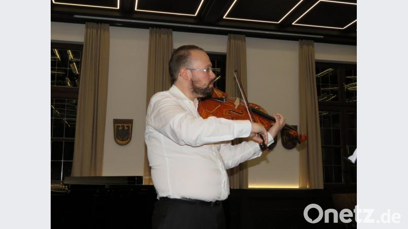 Jakob Johannes Schröder ist wie sein Vater ein akribischer Perfektionist am Instrument. Bild: ubb