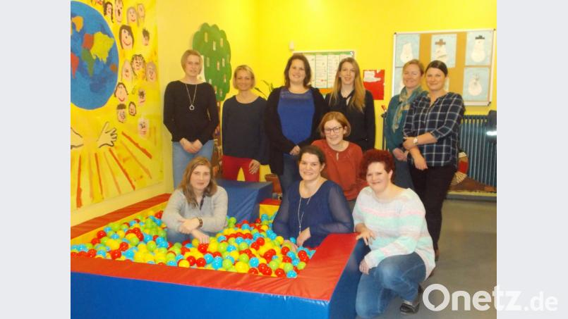 Spende des Kita-Fördervereins an den Speinsharter Kindergarten. Bild: do