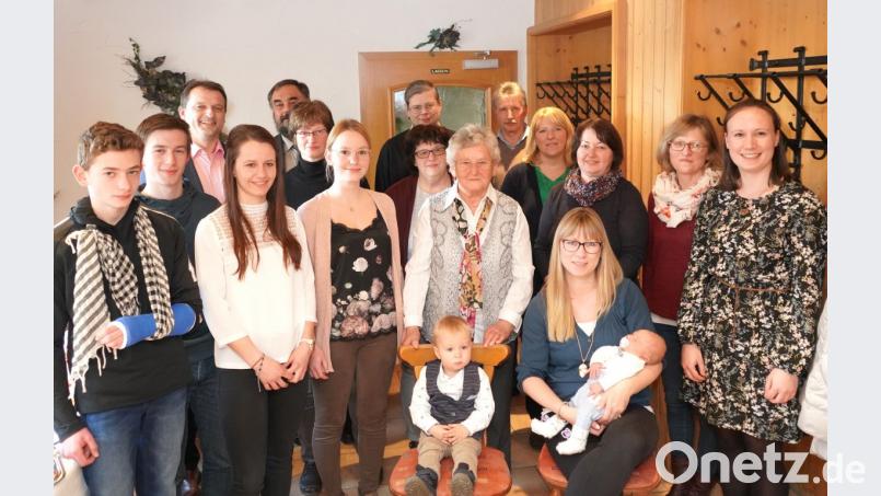 Sie ist der Mittelpunkt der Familie: Elisabeth Kleber feiert 80. Geburtstag. Bild: fvo