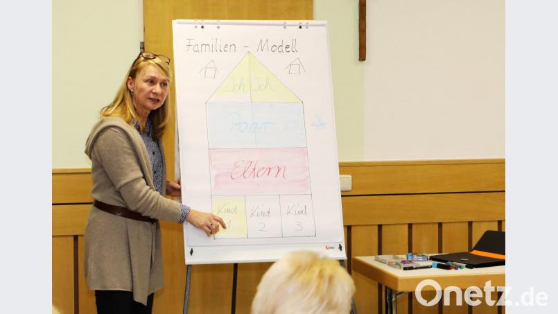 Referentin Angelika Kasseckert sprach zum Thema "Gelingende Beziehungen." Bild: njn