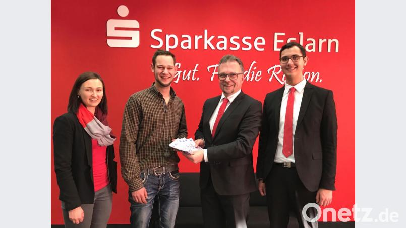 Von links: Anna Hirnet, Patrick Bentele, Thomas Müllner, Marco Stöckl Bild: exb