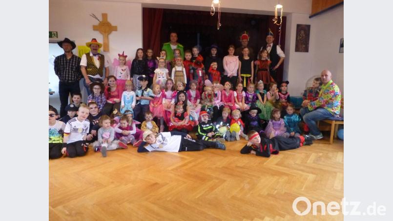 Beim Kinderfasching in Neuhaus geht die Post ab. Bild: ser