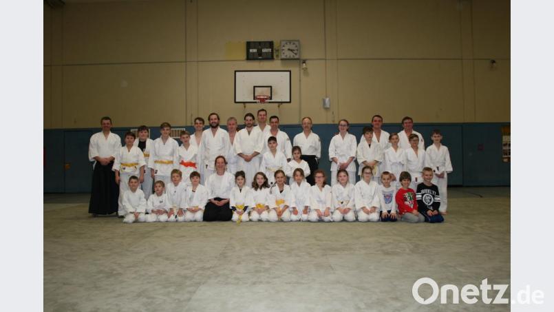 Aikido-Lehrgang für deutsche und tschechische Kinder in Tirschenreuth. Bild: exb