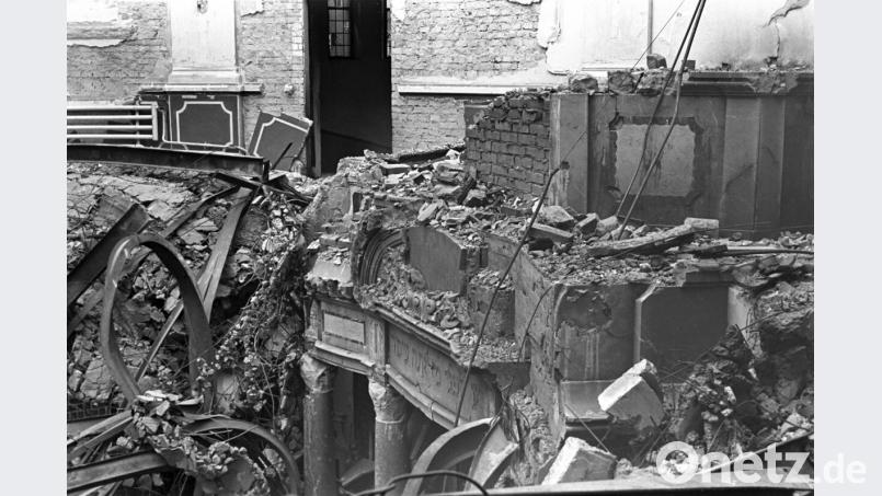 Die 1912 eingeweihte Synagoge am Brixener Hof existierte nicht einmal drei Jahrzehnte. In der Reichspogromnacht 1938 wurde sie zerstört. Bild: Jüdische Gemeinde Regensburg