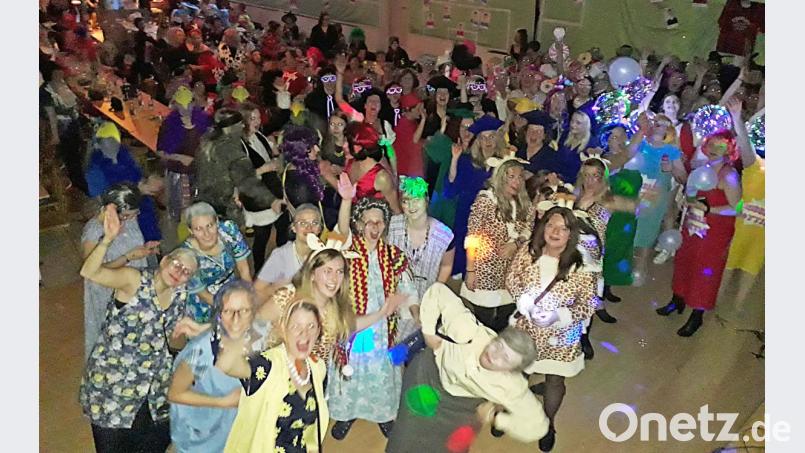 Weiberfasching in Kirchenthumbach. Bild: ü