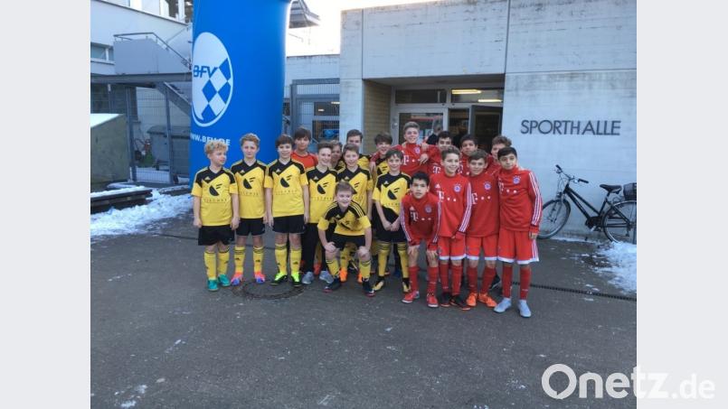 Bei der Bayerischen Meisterschaft tritt die U13 (links) des SV Kulmain gegen Mannschaften aus Top-Vereinen wie dem FC Bayern München (rechts) an. Bild: ak