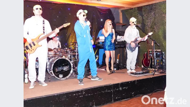 Die Band "Highline" sprang für "Bad Habits" ein - mit Erfolg. Bild: hme