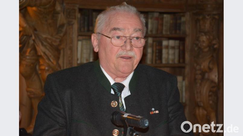 Zum Festakt war auch Erster Landesschützenmeister Wolfgang Kink nach Waldsassen gekommen. Bild: jr