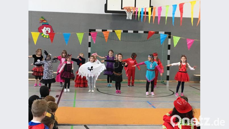 Fasching an der Jobst-vom-Brandt-Schule Waldershof. Bild: fpoz