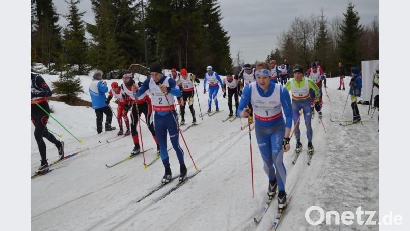 Gut 100 Ski-Langläufer aller Altersklassen jagten am Sonntag durch die Loipen auf der Silberhütte. Der TuS Mitterteich richtete einen Nordbayern-Cup-Lauf und zugleich die Oberpfalzmeisterschaften aus. Bild: fz