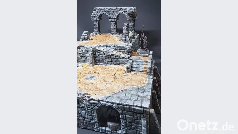 Auch Dioramen/Geländebau für Krippen oder Tabletop und Fahrzeugmodelle können gefertigt werden. Bild: Hubert Haas