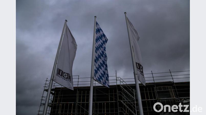 Spatenstich bei IGZ Erbendorf Bild: rw