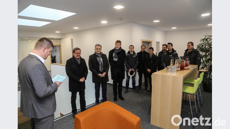 Spatenstich bei IGZ Erbendorf Bild: rw