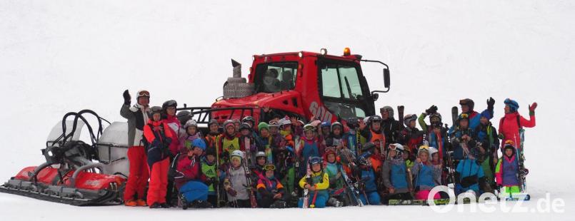 Auf der Piste gaben die Kinder ihr Bestes und erzielten große Fortschritte beim Aufbauskikurs Ski Alpin in Mehlmeisel. Bild: jpl