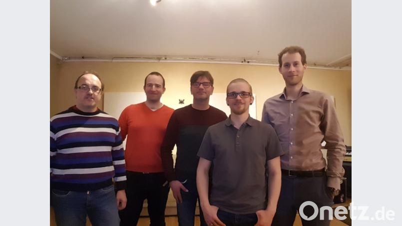 Ernst Bartl, Michael Forster, Jürgen Fuß, Patrick Seibicke und Hannes Gilch (von links) bilden das ehrenamtliche Orga-Team der Kulturnacht Vohenstrauß. Bild: exb