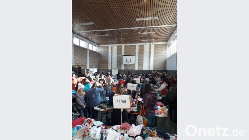 Der Basar der Mutter-Kind-Gruppe Dieterskirchen fand reges Interesse. Über 100 Anbieter sorgten für ein breites Sortiment. Bild: exb