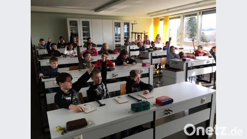 TÜV Süd Stiftung Kids zu Besuch in Neualbenreuth. Bild: exb