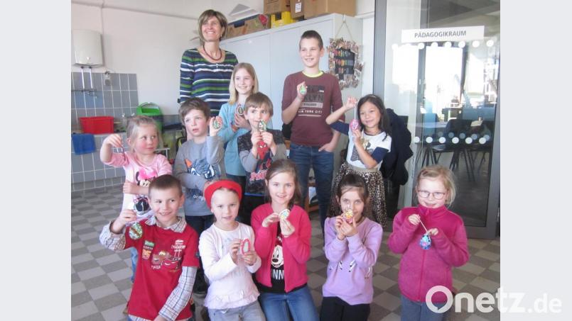 Kinder im Museum Mitterteich. Bild: exb