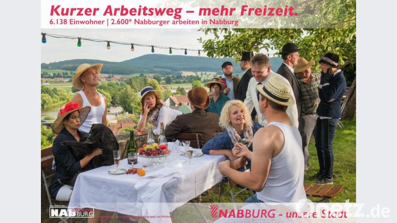 Kurzer Arbeitsweg – mehr Freizeit: Der Maler Renoir stand Pate für das neue Bild der Netzwerk-Imagekampagne, das im Stern-Garten entstanden ist. Bild: exb