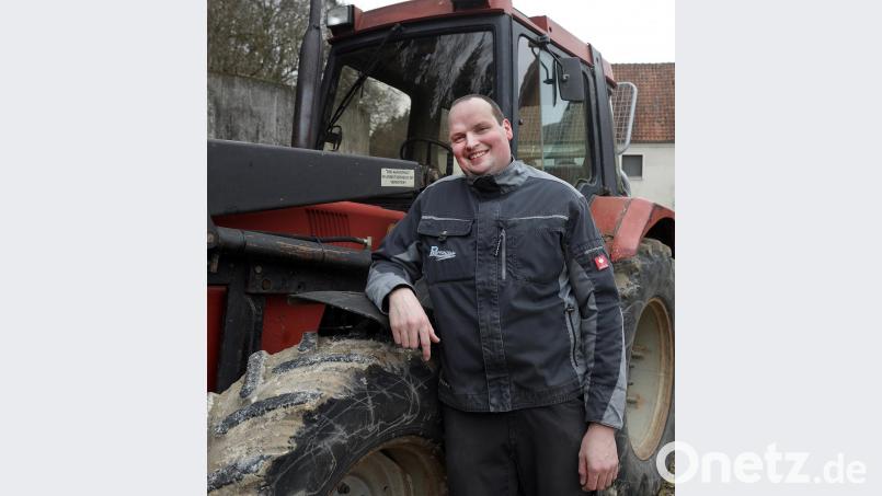 Landwirt Michael Schmid aus Heimhof sucht eine Frau, die nicht beim Volksbegehren &quot;Rettet die Bienen&quot; unterschrieben hat. Bild: Wolfgang Steinbacher