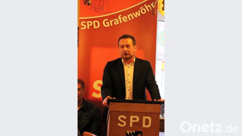 &quot;Die Verkäuferinnen, Friseurinnen, Pflegekräfte, Reinigungskräfte, Arbeiter, die ihr Leben lang alles richtig gemacht haben - für die müssen wir Gerechtigkeit schaffen&quot;, warb Grötsch für eine Grundrente. Bild: myd