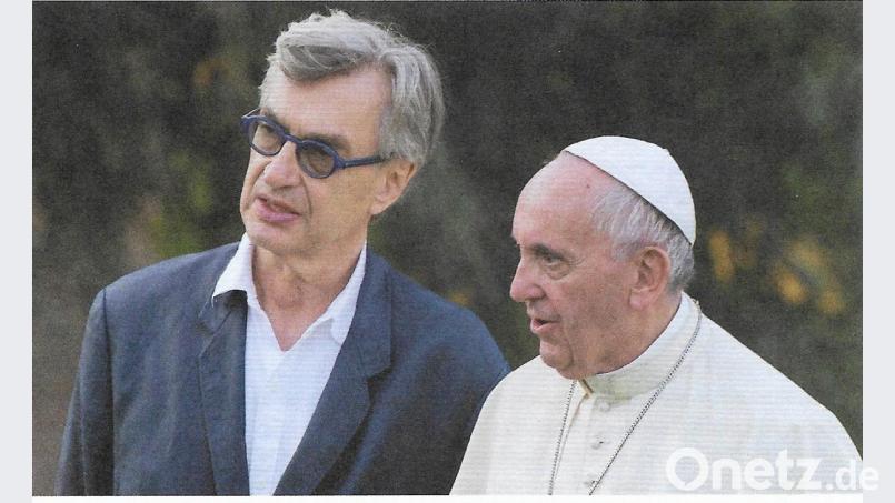 Wim Wenders wollte einen Film für Menschen aller Konfessionen drehen. Es sollte kein Film über den Papst, sondern ein Film mit dem Papst werden. Bild: aus dem Booklet zum Film