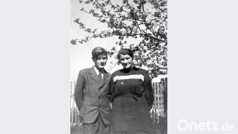 Kurz vor Kriegsende. Josef Christ ist 13 Jahre alt. &quot;Meine Mutter ist durch die Fliegerangriffe sehr mitgenommen&quot;, erzählt er. Bild: hka