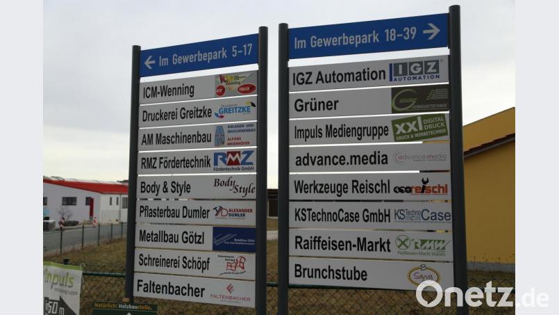 In den vergangen 20 Jahren sind hier im Gewerbepark viele neue Unternehmen hinzugekommen. Bild: rw