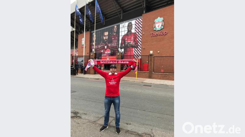 Vorfreude auf die Anfield Road. Bild: exb