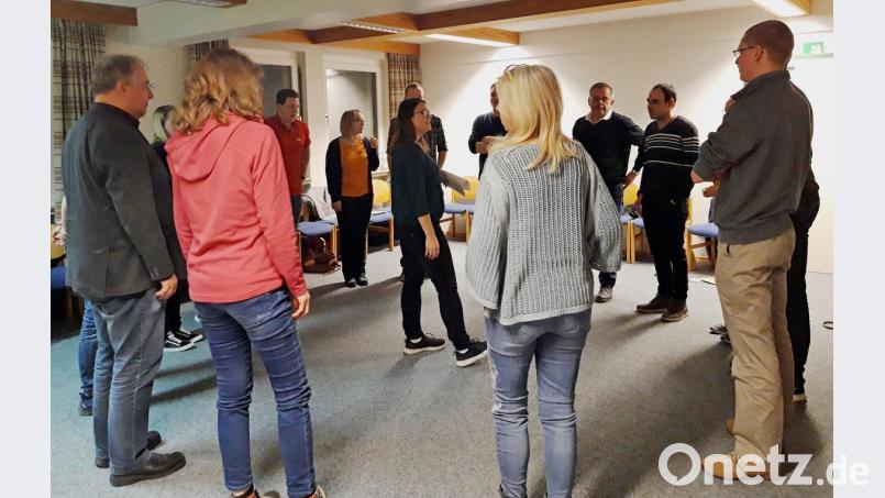 „Die Zusammenarbeit wird erfolgreich weitergehen“, ist die Ensdorfer Jugendpflegerin Helena Schubert (Mitte) nach dem ersten Treffen der in der Kinder- und Jugendarbeit engagierten Vereine überzeugt. Bild: sön